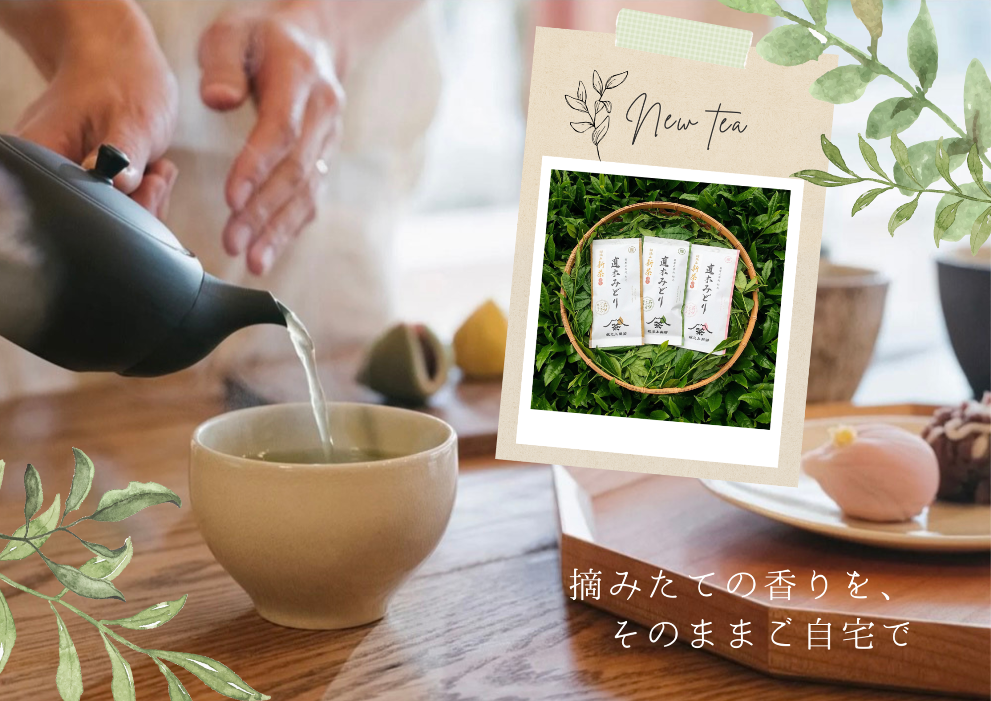 新茶の販売が始まりました🍃